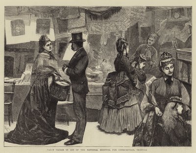 Bazar de fantasía en ayuda del Hospital Nacional para la Tuberculosis, Ventnor de Robert Walker Macbeth