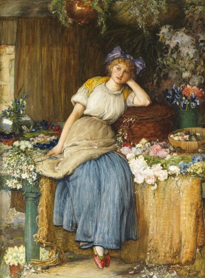 La florista alsaciana de Robert Walker Macbeth