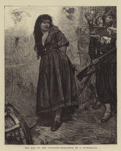 El Fin de la Comuna, Ejecución de una Petroleuse de Robert Walker Macbeth