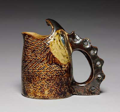 Calentador de cucharas, hecho por Robert Wallace Martin, hecho en Martin Brothers, c.1880 de Robert Wallace Martin