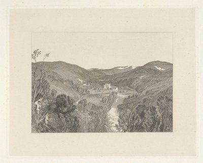Abadía de Buckfastleigh, Devonshire de Robert Wallis