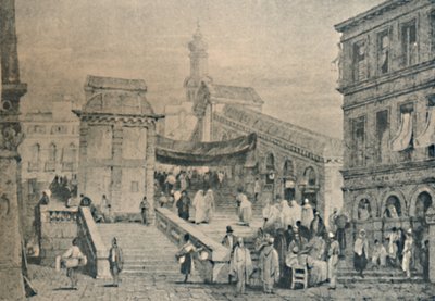 El Rialto, c1830 de Robert Wallis