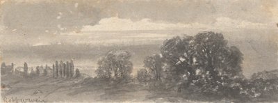Paisaje - Arboles de Robert Walter Weir