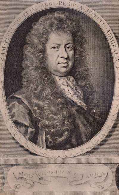 Samuel Pepys, diarista inglés y administrador naval, c1690 1894 de Robert White