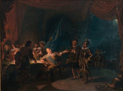 Gustavo II Adolfo de Suecia en Wurzburgo de Robert Wilhelm Ekman