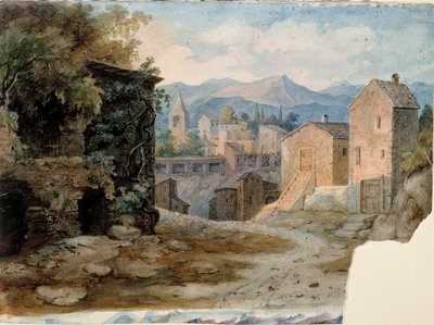 Ciudad italiana de montaña de Robert Wilhelm Ekman
