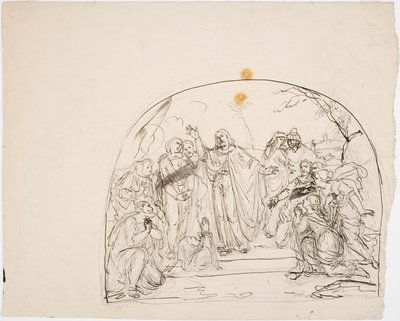 Cristo resucita a los muertos de Robert Wilhelm Ekman