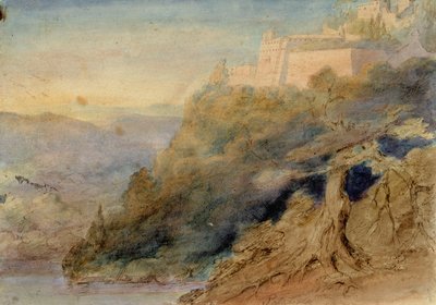 Palazzolo, paisaje italiano de Robert Wilhelm Ekman