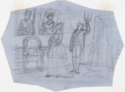 Sra. Ramsay Ilustración para el poema La visión del viajero en los cuentos del alférez Stål. de Robert Wilhelm Ekman