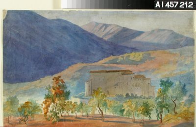 Subiaco, Rocca Abbaziale de Robert Wilhelm Ekman