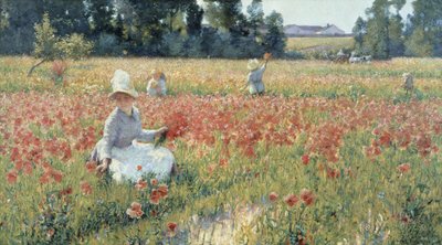 In Flanders Field - Donde duermen los soldados y crecen las amapolas de Robert William Vonnoh