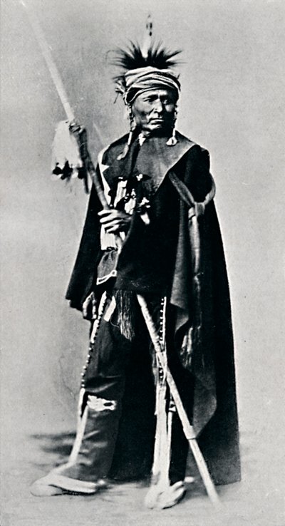Un valiente algonquino, 1912 de Robert Wilson Shufeldt