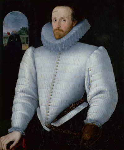 Retrato de Sir Walter Raleigh de Robert the Elder Peake