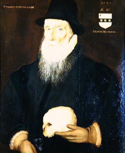 Sir Edward Grimston (1529-1610) como un anciano de Robert the Elder Peake