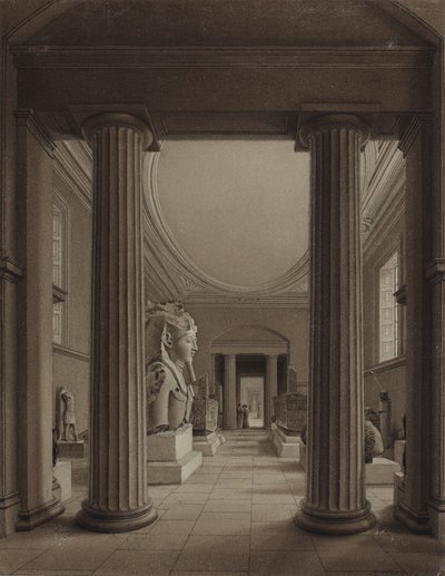 Museo Británico, c.1840 de Robert the Younger Havell