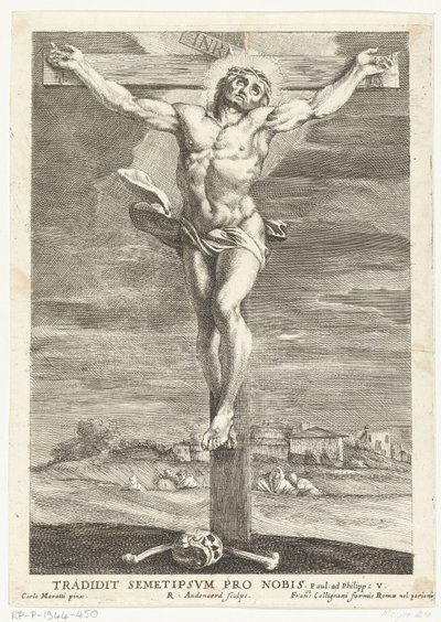 Cristo en la cruz de Robert van Audenaerd