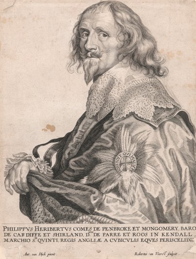 Philippus Heribertus Comes de Penbroke et Mongomery, Baro de Cardiffe et Shirland... de Robert van Voerst
