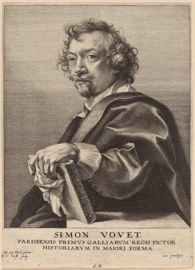 Simon Vouet de Robert van Voerst after Sir Anthony