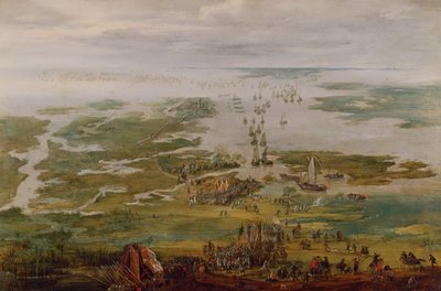 Episodio de las guerras holandesas de Robert van den Hoecke