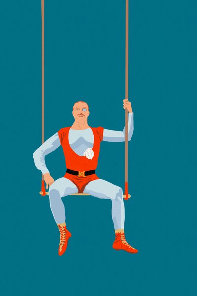 Acrobat, 2022 (digital) de Roberta Murray