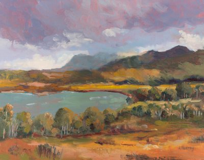 After The Storm, 2023 (óleo sobre panel) de Roberta Murray