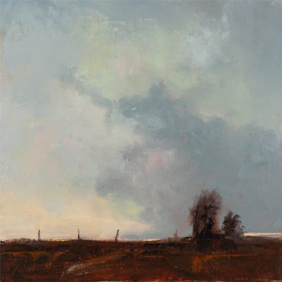A pesar de buscar, 2023 (óleo sobre lienzo) de Roberta Murray
