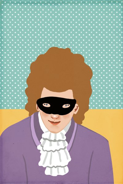 Baile de Máscaras 2, 2022 (digital) de Roberta Murray
