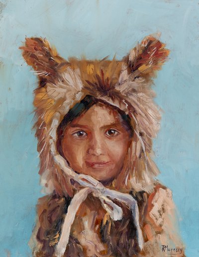 Monster Sweet And Fair, 2017 (óleo sobre panel) de Roberta Murray