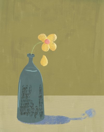 Margaritas marchitas, 2021 (digital) de Roberta Murray