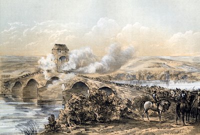 La Batalla de Bothwell Bridge, 1679 siglo XIX de Robertson