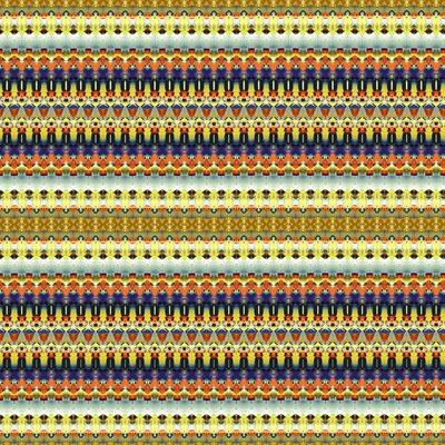 Franja Naranja Tribal de Robyn Parker