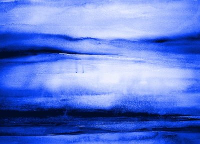 Horizonte azul profundo de RodMacIver