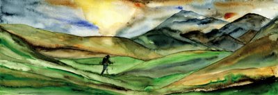 El viaje por la montaña del excursionista de RodMacIver
