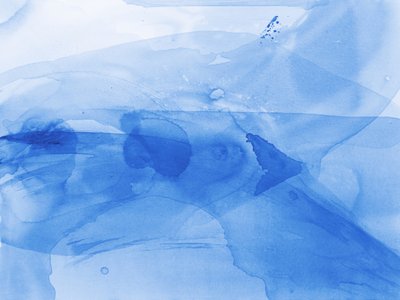 Azul tranquilo: abstracto de RodMacIver