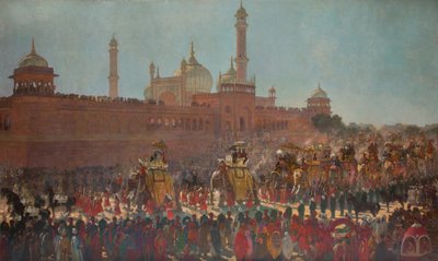 La entrada estatal en Delhi de Roderick D. MacKenzie