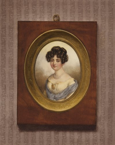 Retrato de una mujer desconocida de Rodolphe Bell