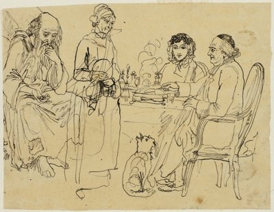 Limosna a los pobres de Rodolphe Bresdin