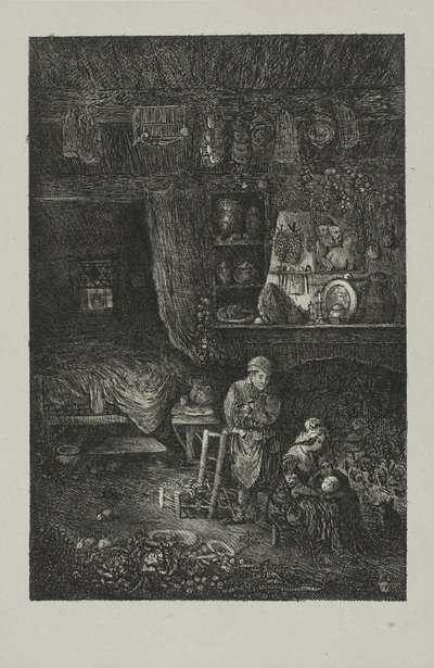 Interior Flamenco de Rodolphe Bresdin