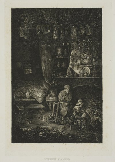 Interior Flamenco, de Revue Fantaisiste de Rodolphe Bresdin