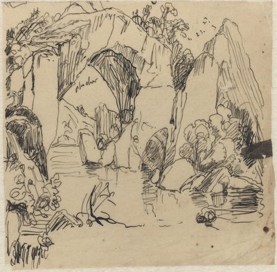 Paisaje de Rodolphe Bresdin