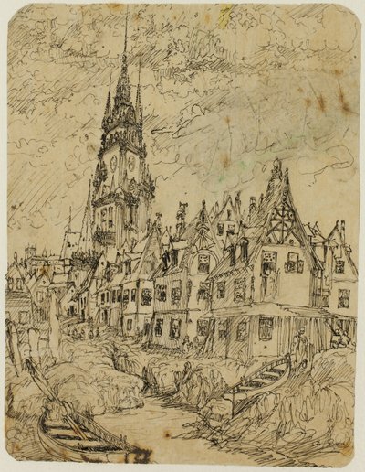 Poblado marítimo de Rodolphe Bresdin