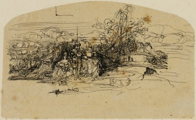 Descanso con la Guardia de Rodolphe Bresdin