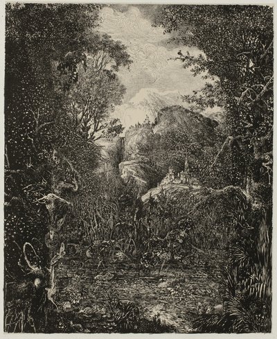 Las ciudades más allá del pantano de Rodolphe Bresdin