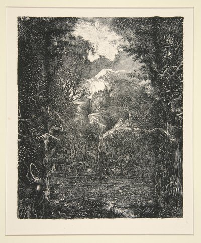 La ciudad más allá del pantano (La Ville derri?re la marecage) de Rodolphe Bresdin