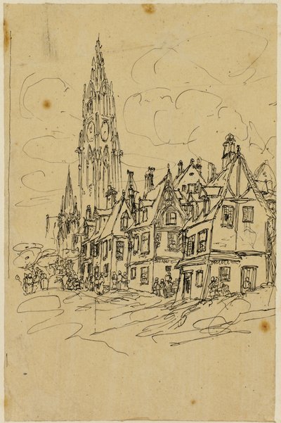 El campanario flamenco de Rodolphe Bresdin