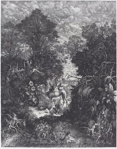 El buen samaritano de Rodolphe Bresdin