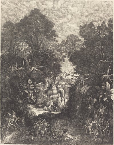 El buen samaritano de Rodolphe Bresdin