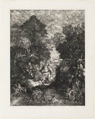 El buen samaritano de Rodolphe Bresdin
