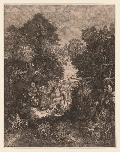 El buen samaritano de Rodolphe Bresdin