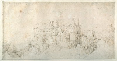 Un castillo en un peñasco de Roelandt Jacobsz. Savery